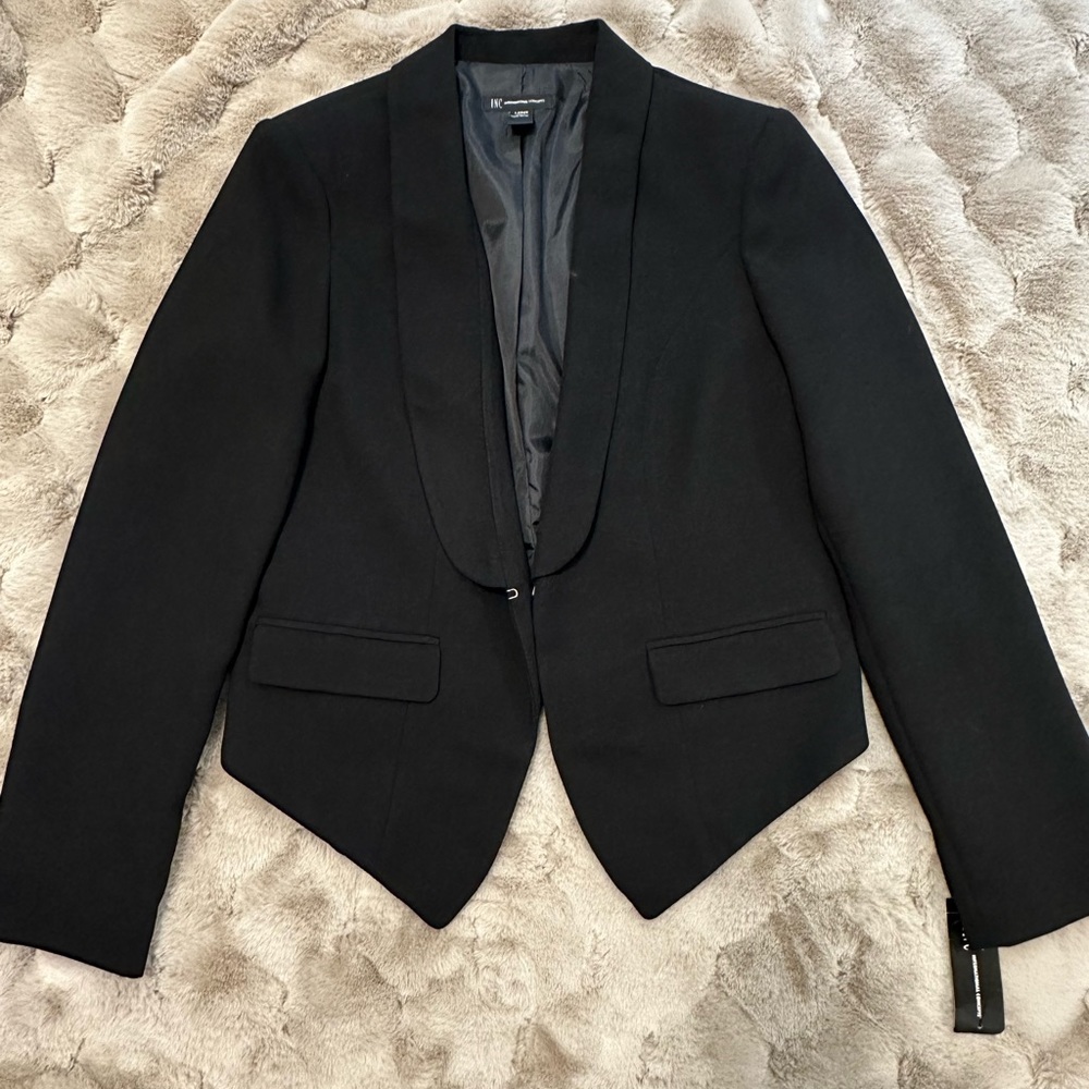 INC black blazer size large